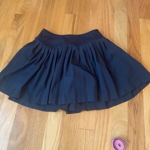 Abercrombie Kids Black Pleated Mini Skirt